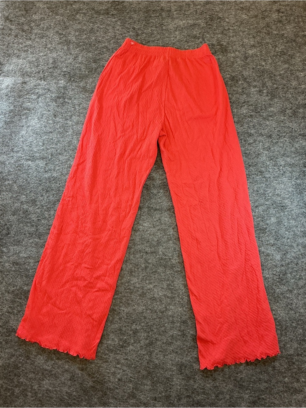 X-girl Coral Crinkle Wide-Leg Pants Size M - Picture 4 of 4
